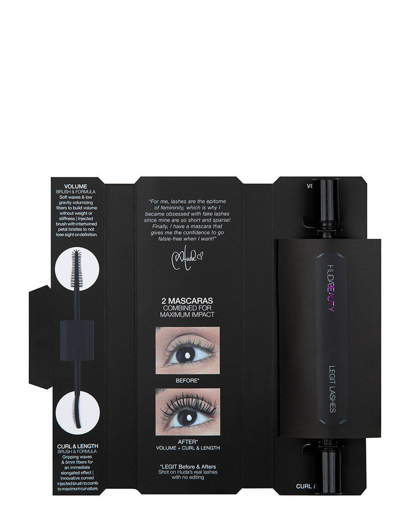 Legit Lashes Double-ended Mascara Very Vanta Extreme Black