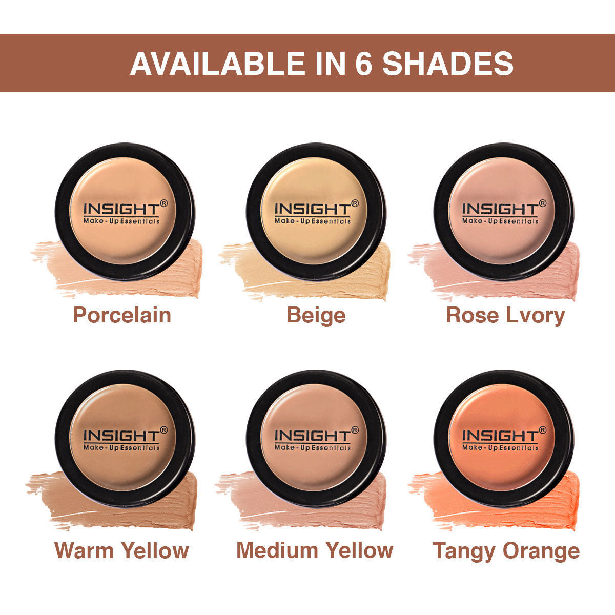 Concealer, Buildabe Coverage With Long Lasting Formula