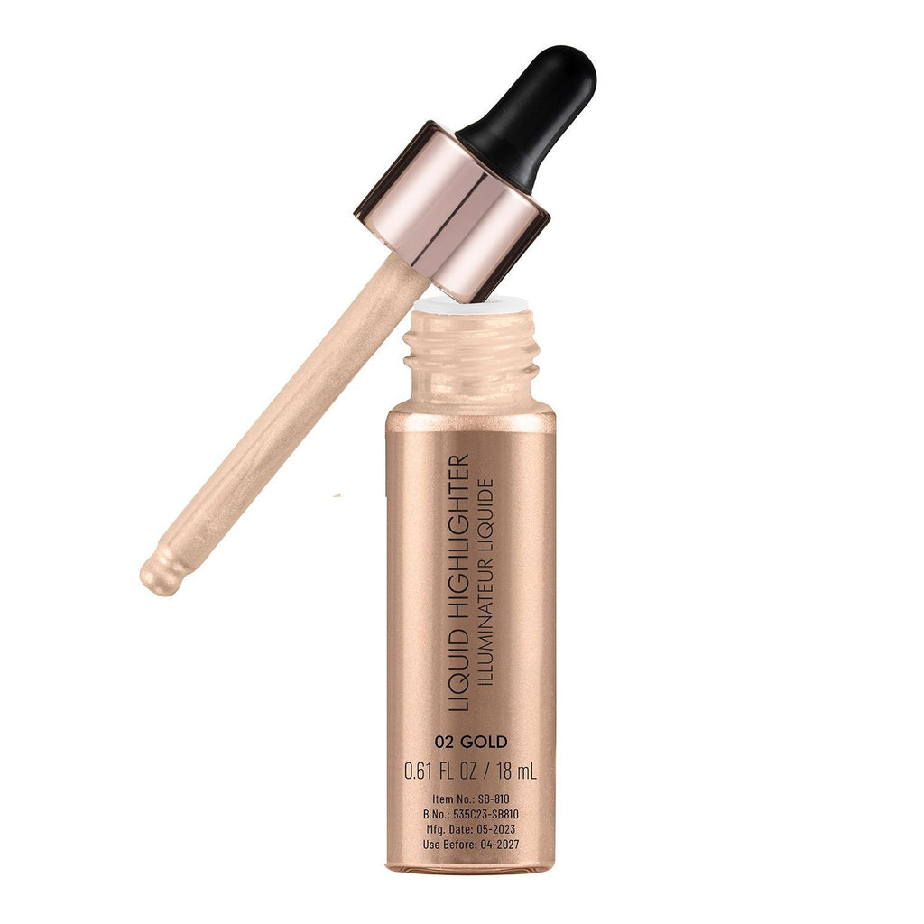 Drop and Glow Liquid Highlighter , Shimmer Shine , Dewy Finish