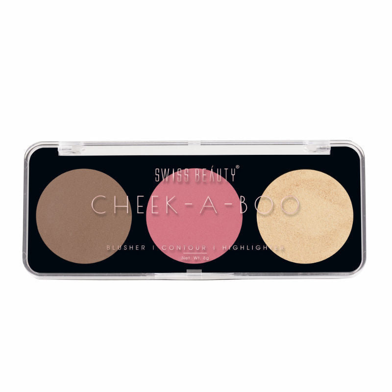 Cheek-A-Boo 3 In One Blushe Contour And Highlighter