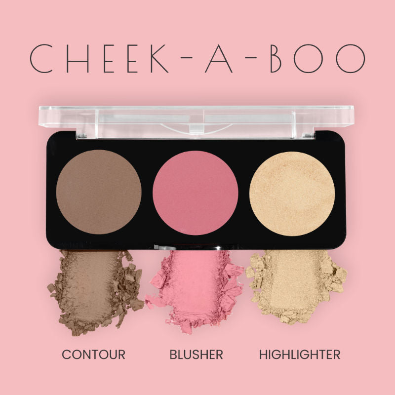 Cheek-A-Boo 3 In One Blushe Contour And Highlighter