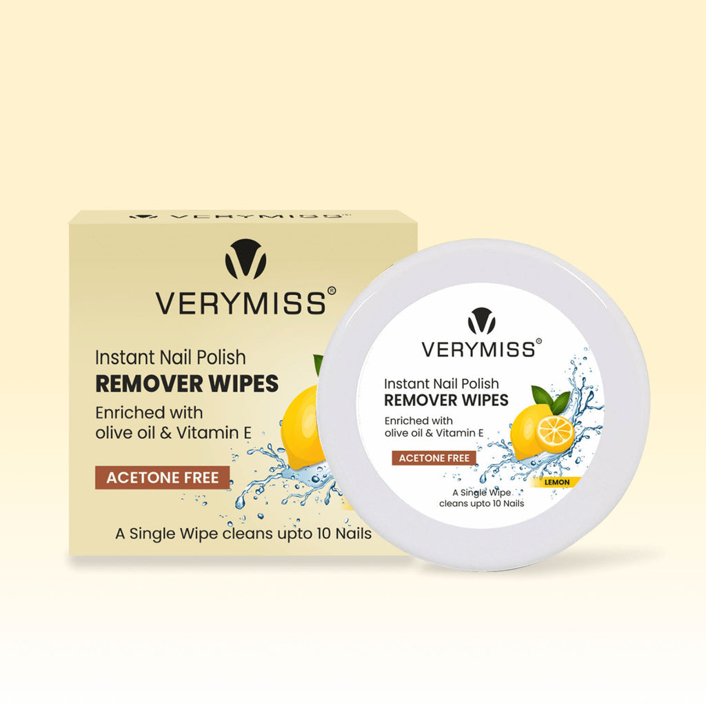Instant Nail Polish Remover Wipes - 01 Lemon