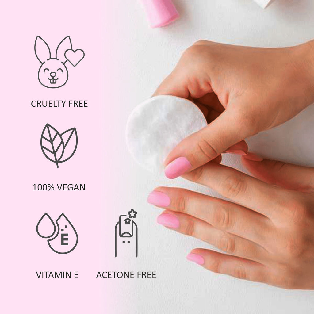 Instant Nail Polish Remover Wipes - 01 Lemon