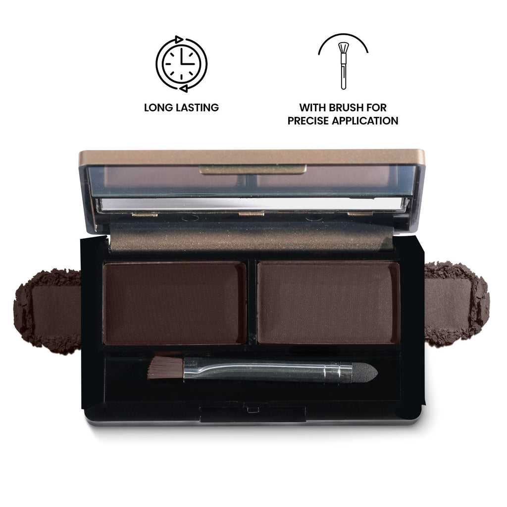 Dual Eyebrow Powder - Brown