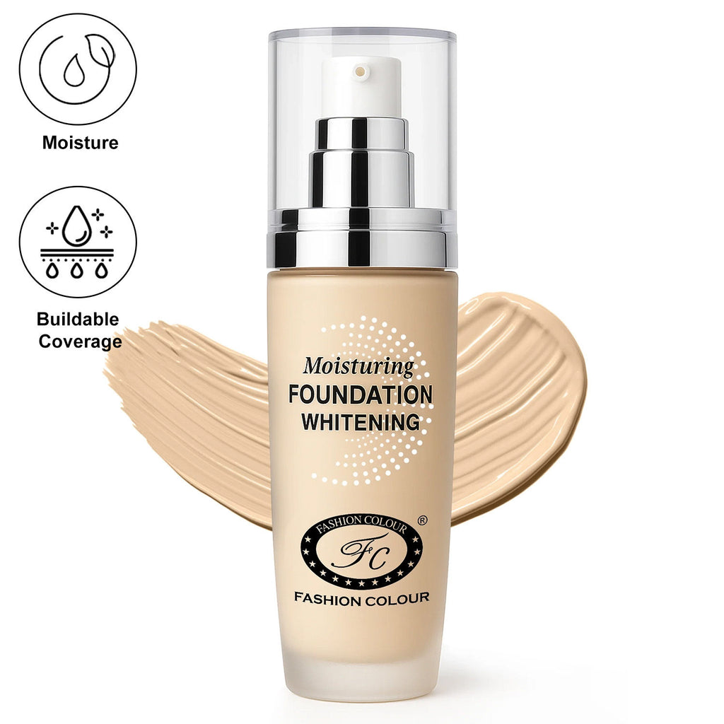 Moisturing Whitening Foundation - Pearl White