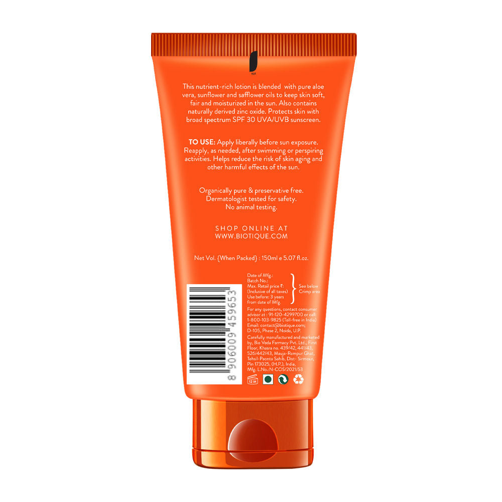 Aloe Vera Sunshield SPF 30 Lotion