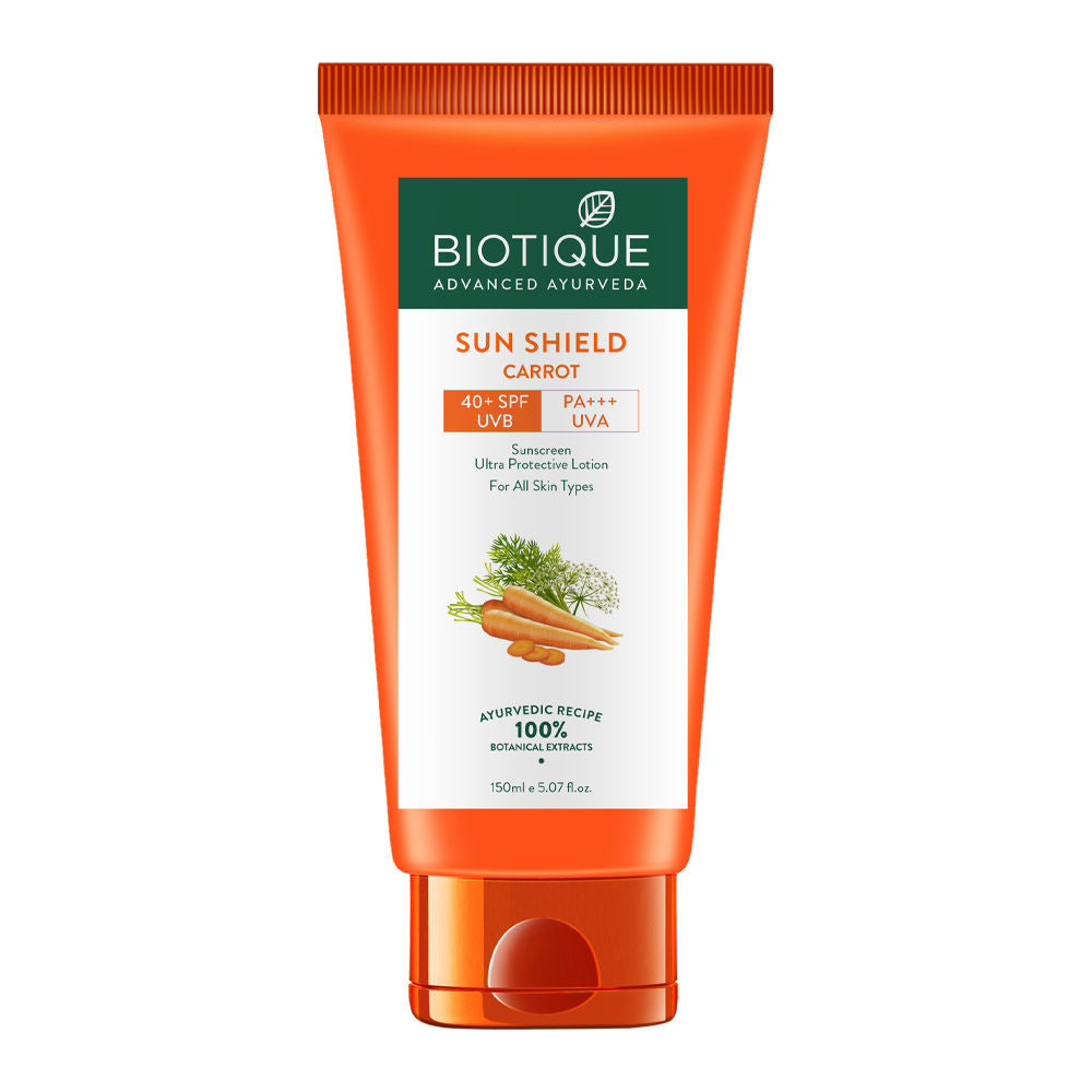 Bio Carrot Ultra Soothing Face Lotion 40+ SPF Sunscreen - 150ml