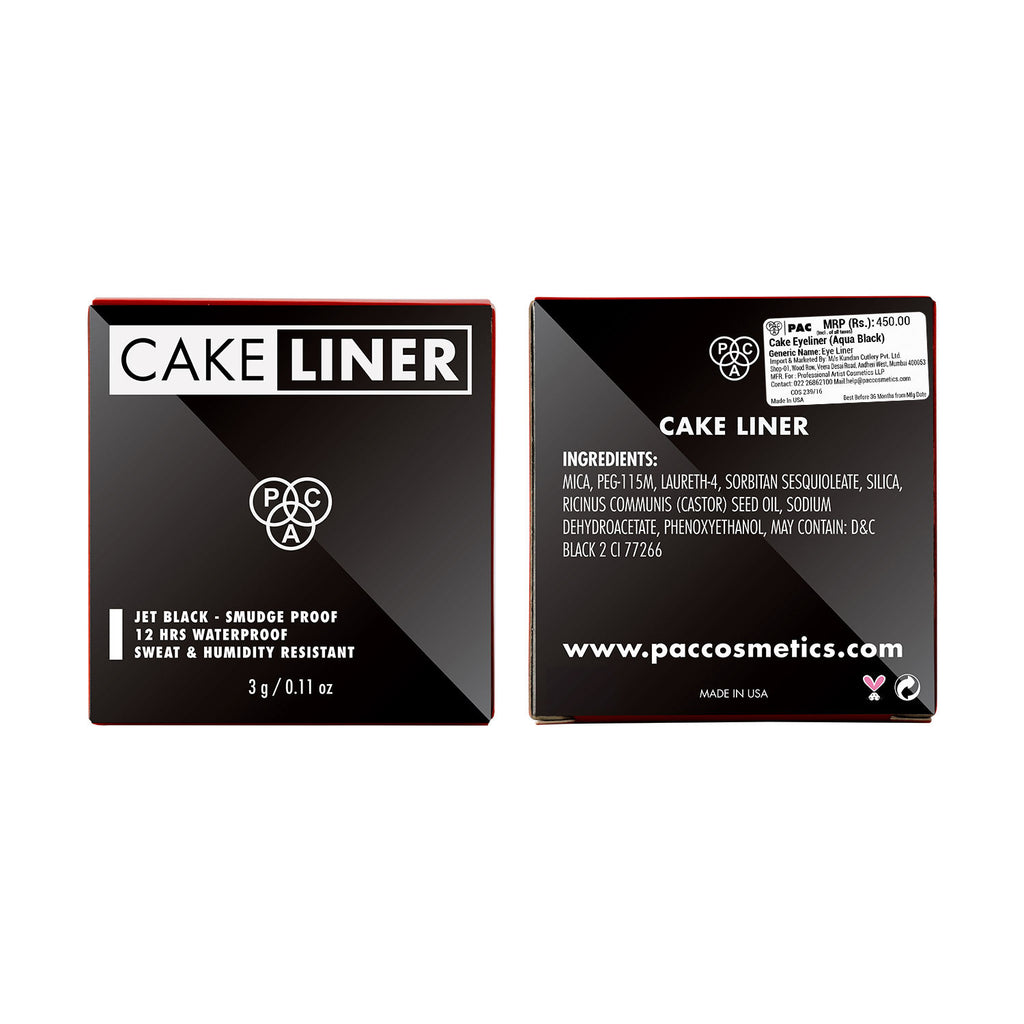 Cake Eyeliner - Aqua Black