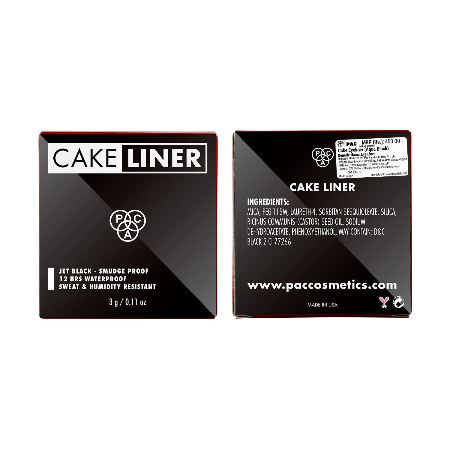 Cake Eyeliner - Aqua Black