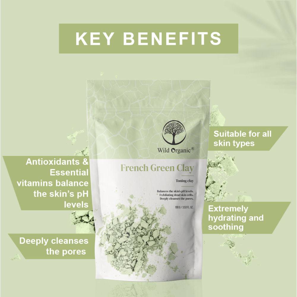 French Green Toaning Clay Powder