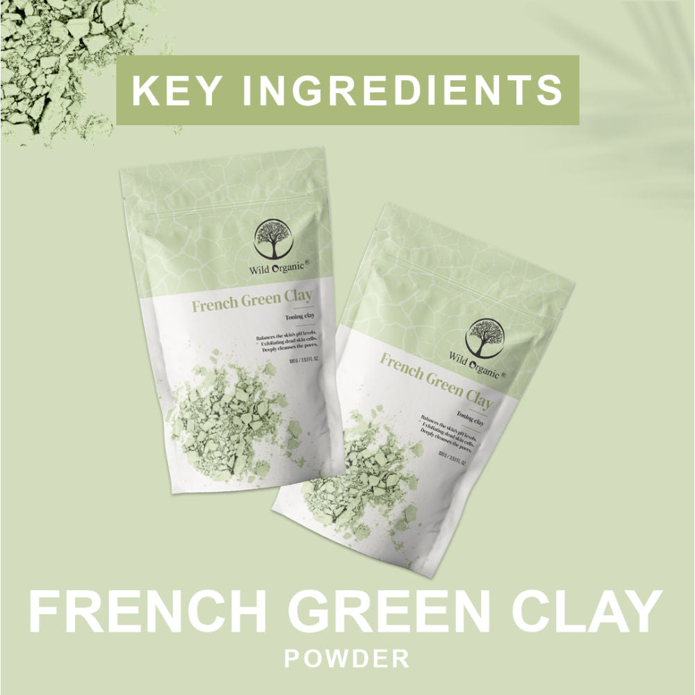 French Green Toaning Clay Powder