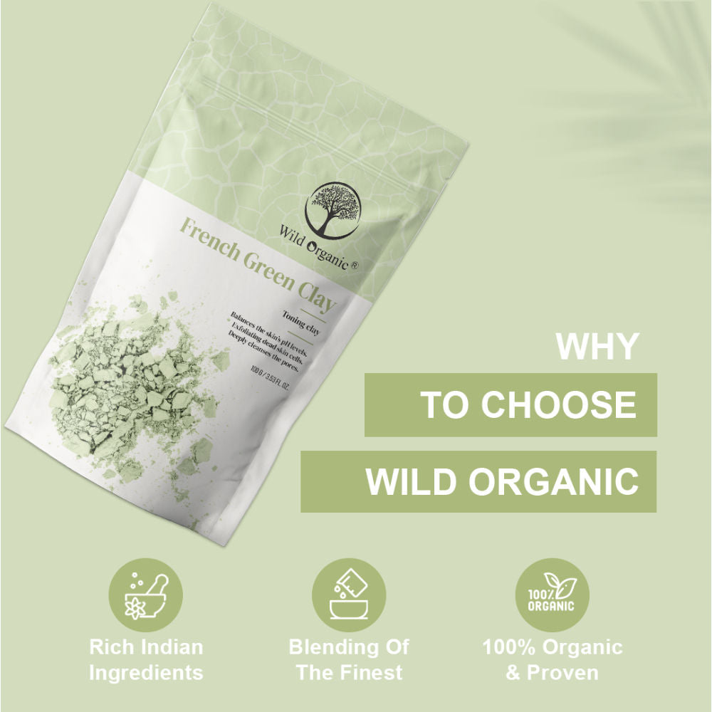 French Green Toaning Clay Powder
