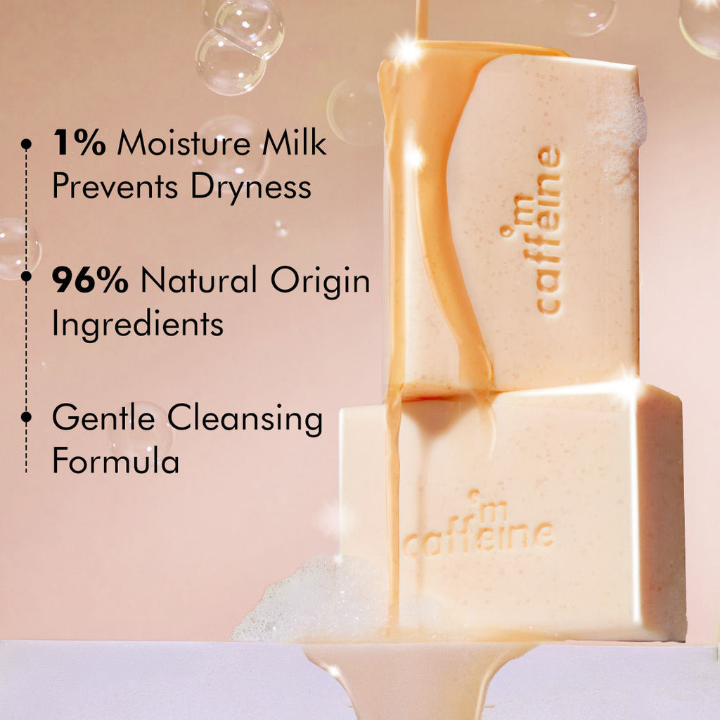 Exfoliating Tan Removal Soap - 1% Salicylic Acid & Lactic Acid - Sweet Caramel Perfume Bar