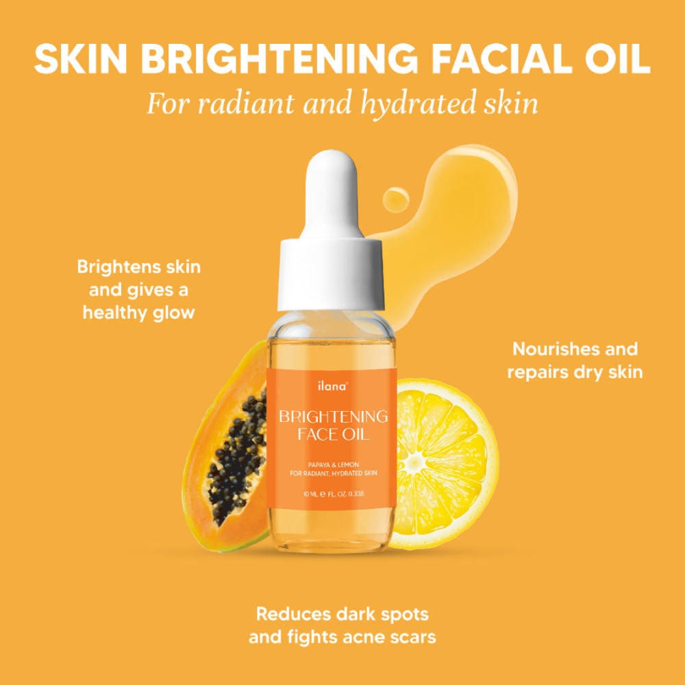 Brightening Face Oil – Papaya & Lemon for Radiant, Hydrated Skin