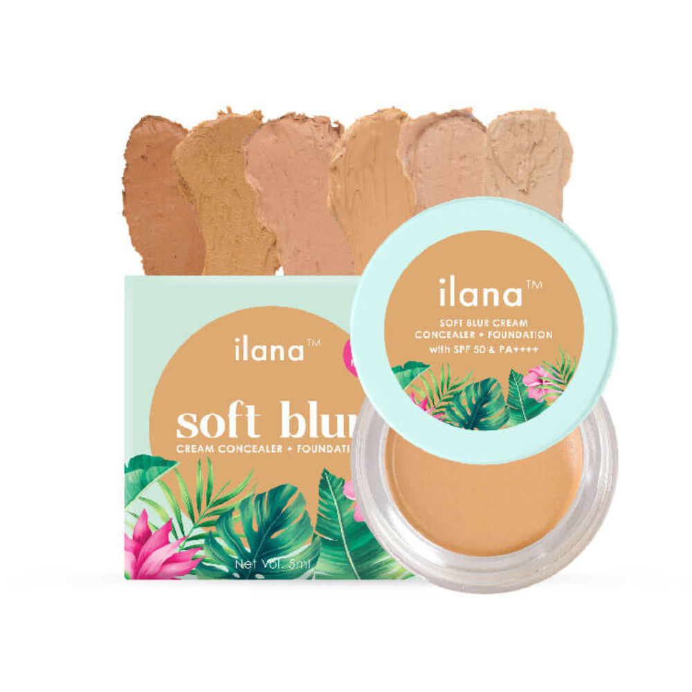 Soft Blur Cream Concealer & Foundation with SPF 50