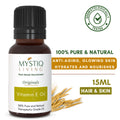 Natural Vitamin E Oil For Hair, Skin & Face Oil Glowing And Hydrated Skin