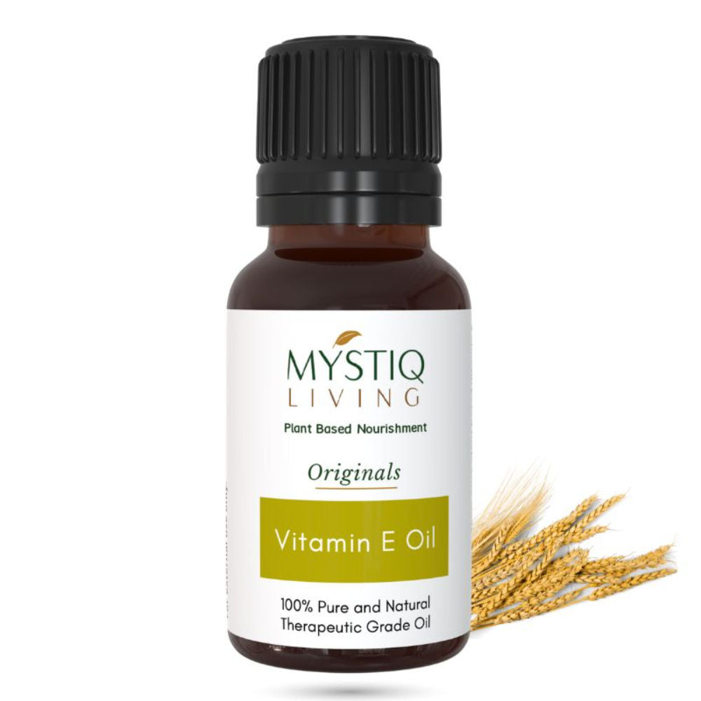 Natural Vitamin E Oil For Hair, Skin & Face Oil Glowing And Hydrated Skin