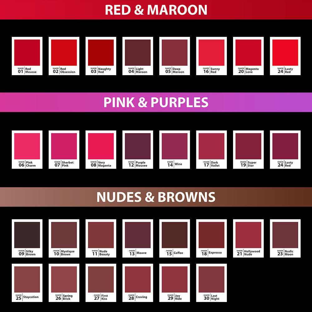 Lip Seduction Non- Transfer Crayon Lipstick
