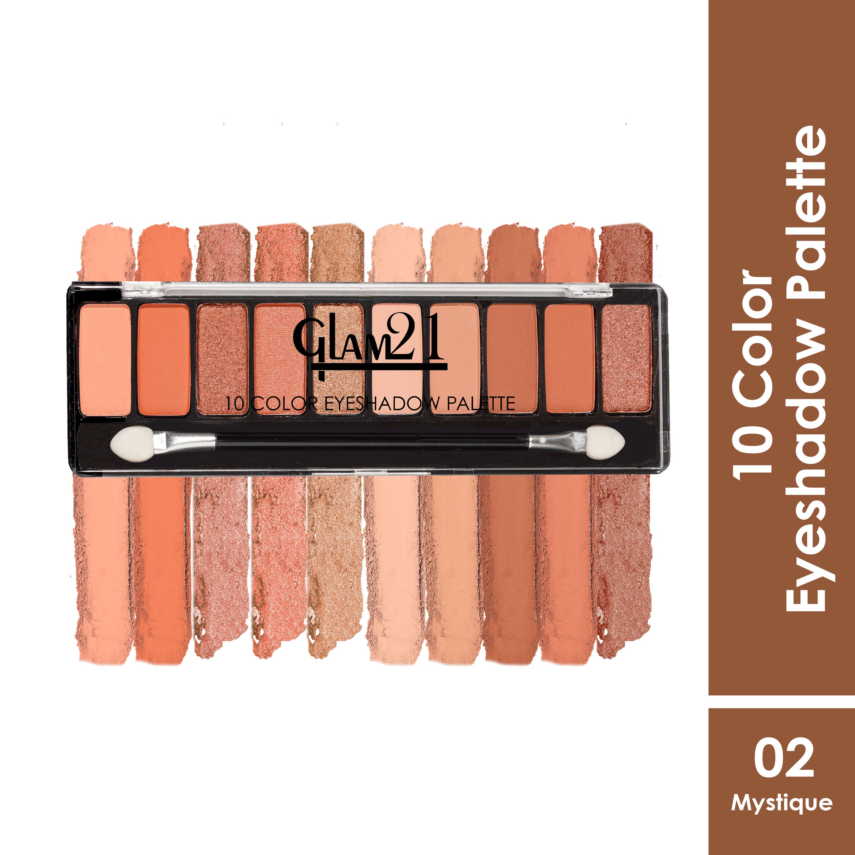 10 Colors Eyeshadow Palette - Mystique