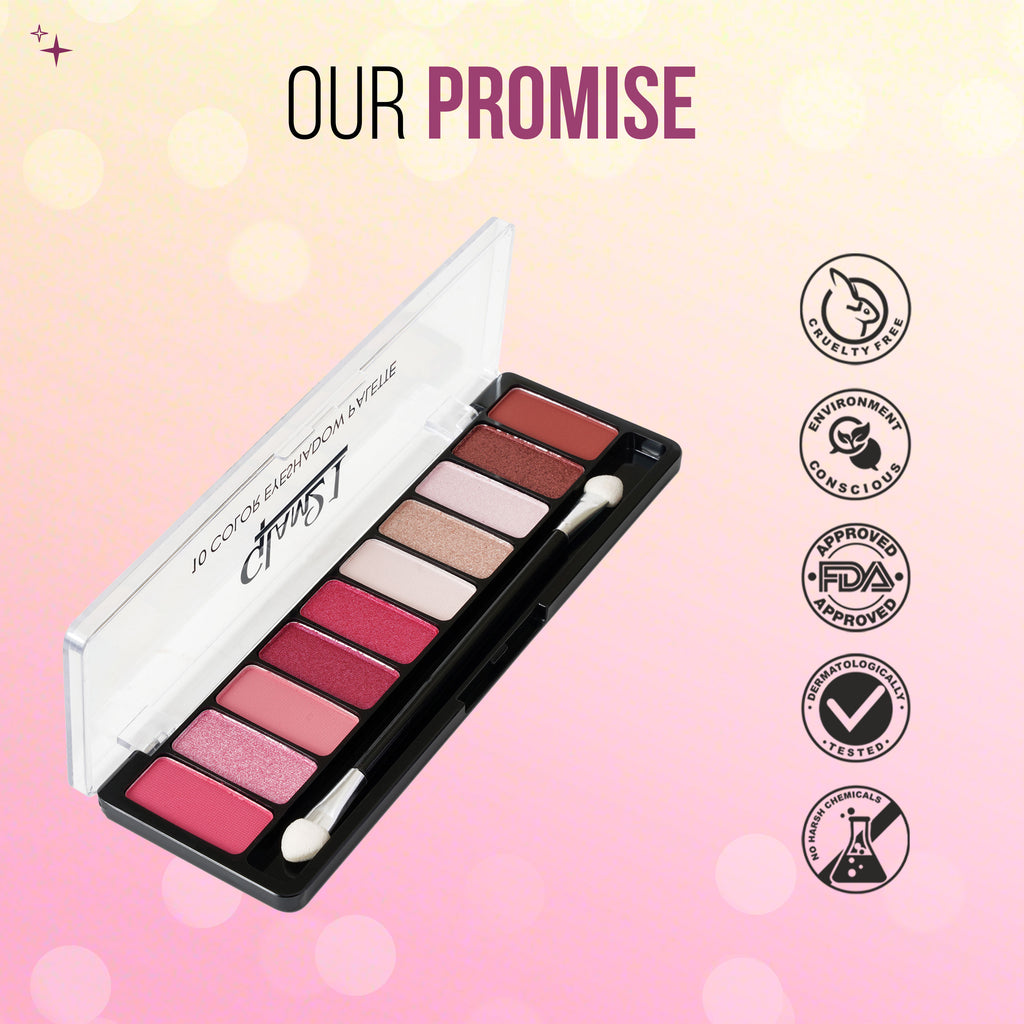 10 Colors Eyeshadow Palette