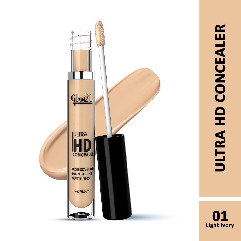 Ultra HD Liquid Concealer For HD Finish - Light Ivory