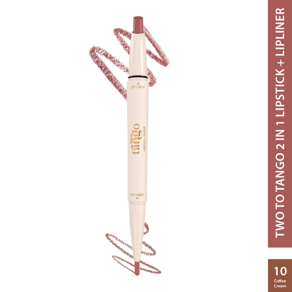 Two To Tango Lip Liner + Lipstick Duo - Coffee Cream