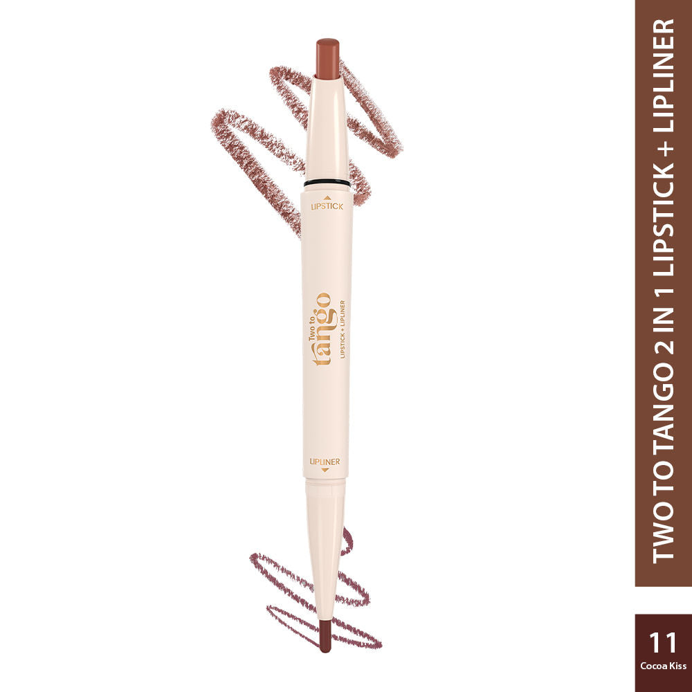 Two To Tango Lip Liner + Lipstick Duo - Cocoa Kiss