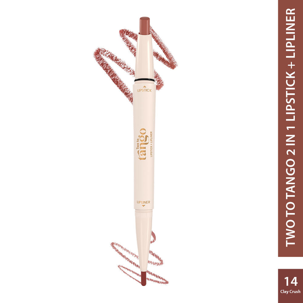 Two To Tango Lip Liner + Lipstick Duo - Clay Crush