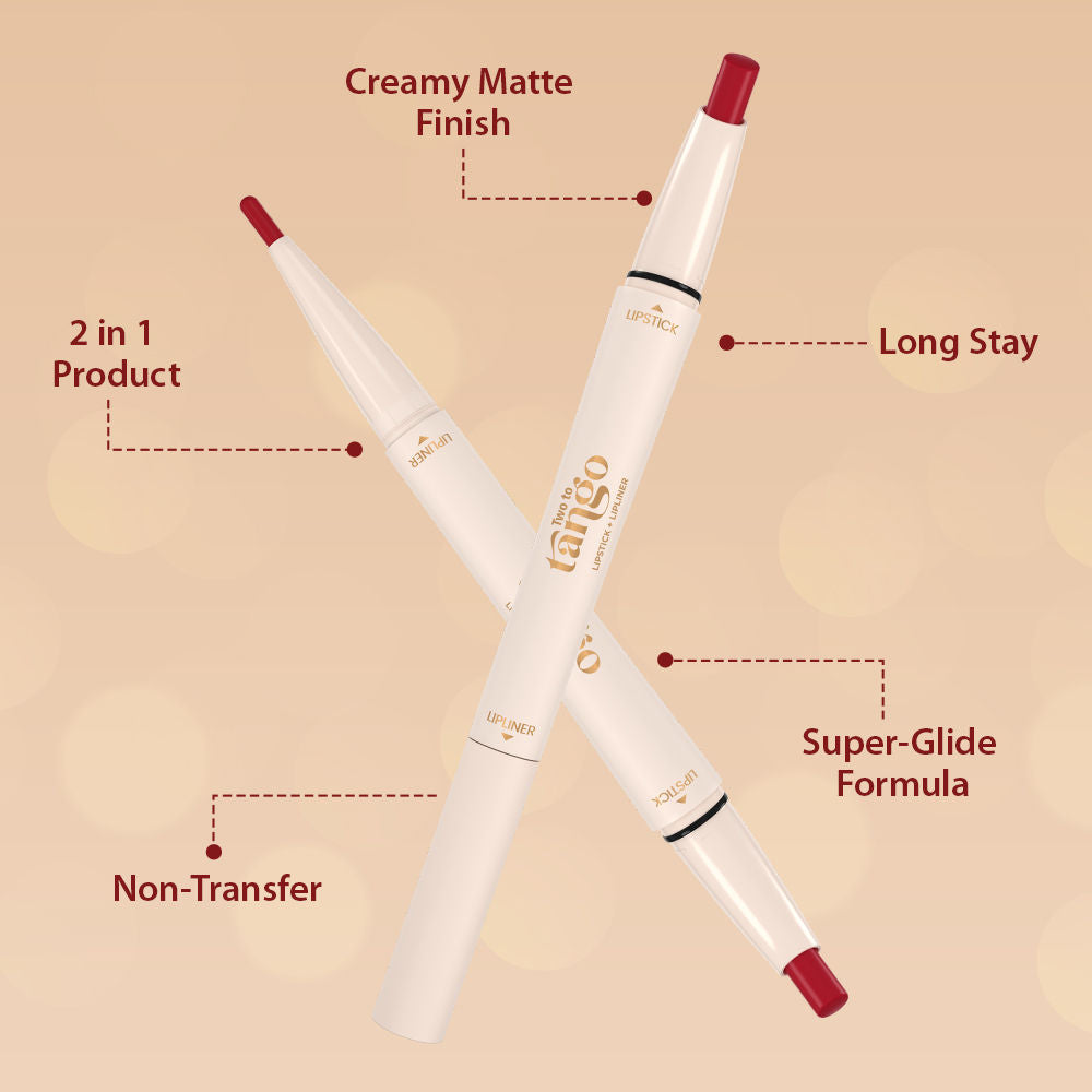 Two To Tango Lip Liner + Lipstick Duo