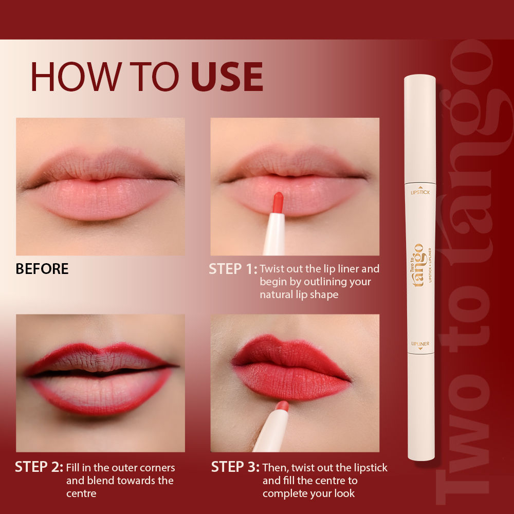 Two To Tango Lip Liner + Lipstick Duo