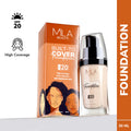 Built To Cover Liquid Foundation With SPF 20 & Hyaluronic Acid