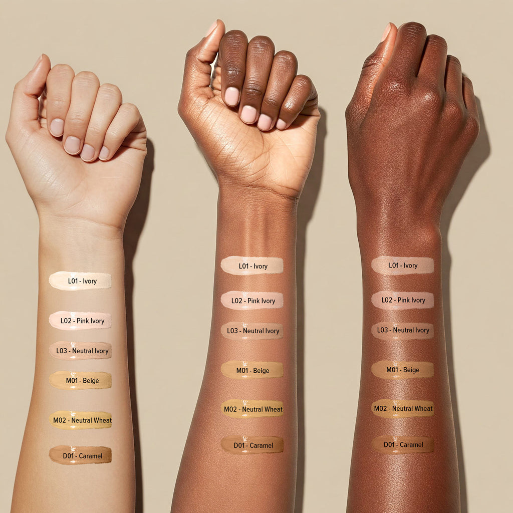 Built To Cover Liquid Foundation With SPF 20 & Hyaluronic Acid