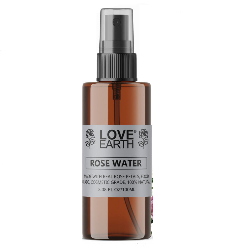 Rose Water Gulab Jal Face Mist Toner with Rose for Skin Hydration and Natural Glow