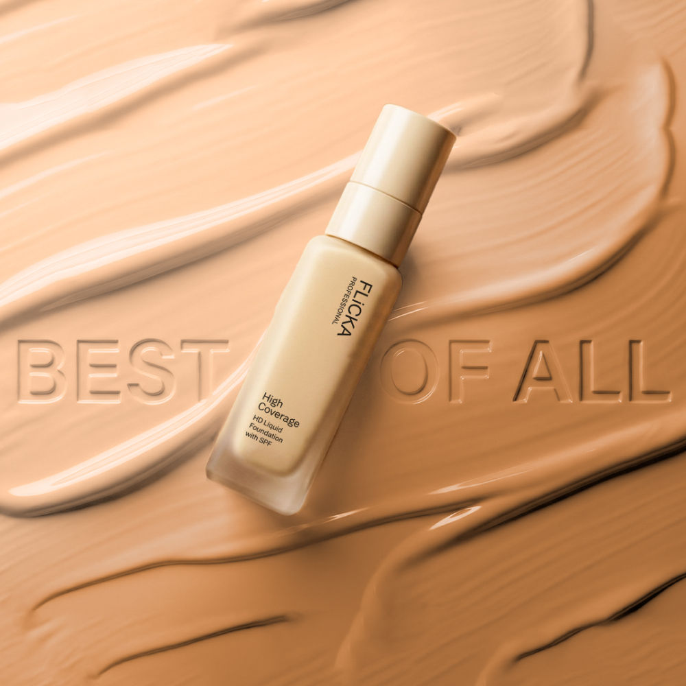 Pro HD Liquid Foundation High Coverage Dewy Finish SPF 16Hr Long Wear