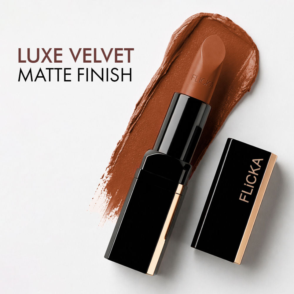Lip Poetry Creamy Matte Lipstick Intense Pigment Easy Apply Smooth Finish