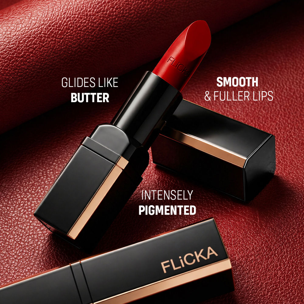 Lip Poetry Creamy Matte Lipstick Intense Pigment Easy Apply Smooth Finish
