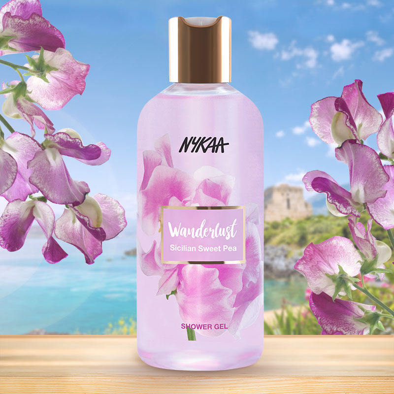 Sicilian Sweet Pea Floral Perfume Body Wash