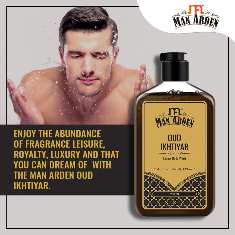 Oud Ikhtiyar Luxury Body Wash Infused With Shea Butter & Vitamin E