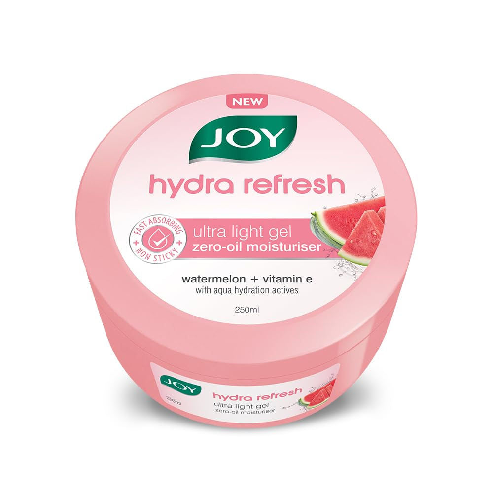 Hydra Refresh Ultra Light Face Moisturizer Gel with Watermelon - Oil Free Moisturizer
