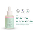 No Retinol Anti Ageing 1% Bakuchiol Face Serum - Non Comedogenic, Pregnancy Safe