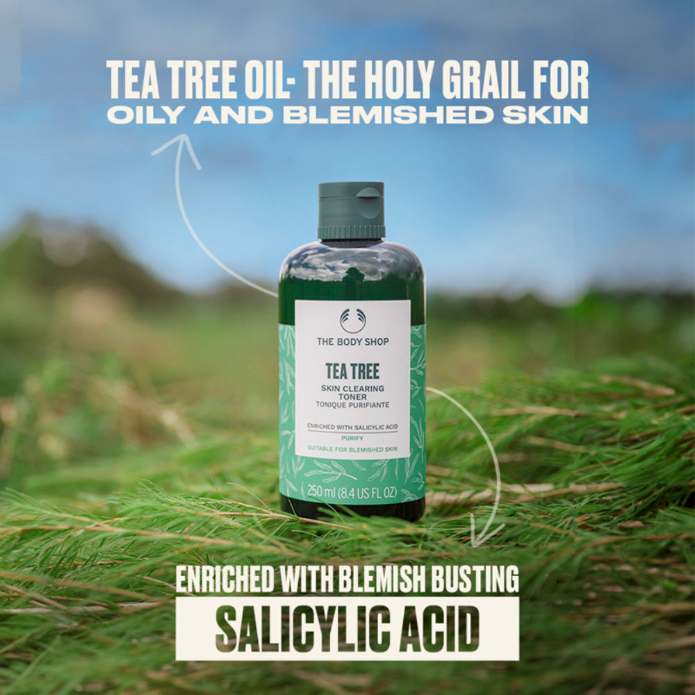 Tea Tree Mattifying Toner 60ml Removes Oil & Impurities Purifies & Mattifies Oily Skin