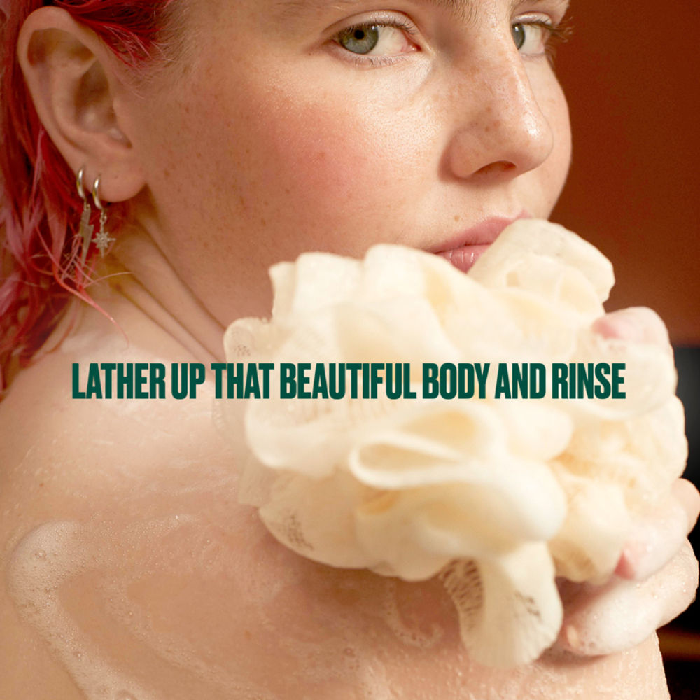 British Rose Shower Gel, Softens & Cleanses, Floral Scent of Rose & Aloe, Soap-Free