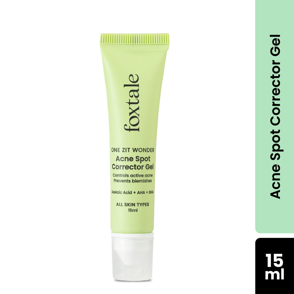 Acne Spot Corrector Gel with Azelaic Acid + AHA + BHA for Treating Active Acne in 12 hrs