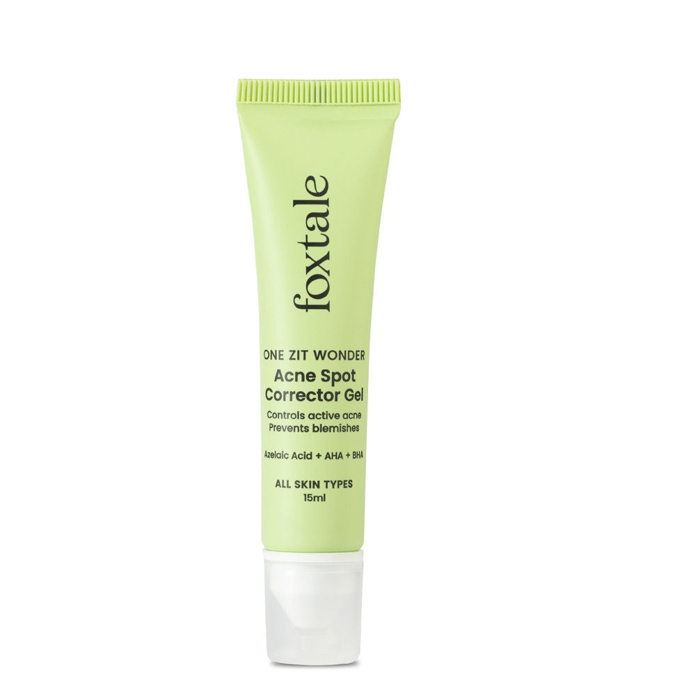 Acne Spot Corrector Gel with Azelaic Acid + AHA + BHA for Treating Active Acne in 12 hrs