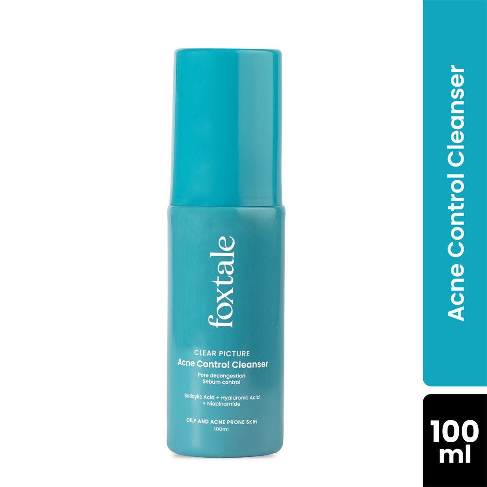 Acne Control Cleanser with Salicylic Acid & Niacinamide, Controls Oil & Fights Acne