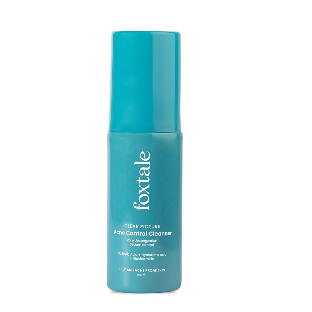 Acne Control Cleanser with Salicylic Acid & Niacinamide, Controls Oil & Fights Acne