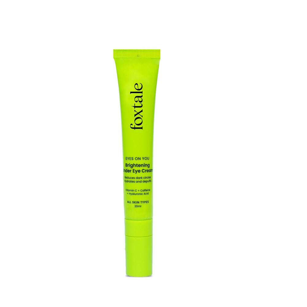 Brightening Under Eye Cream with Vitamin-C, Caffeine & Hyaluronic Acid