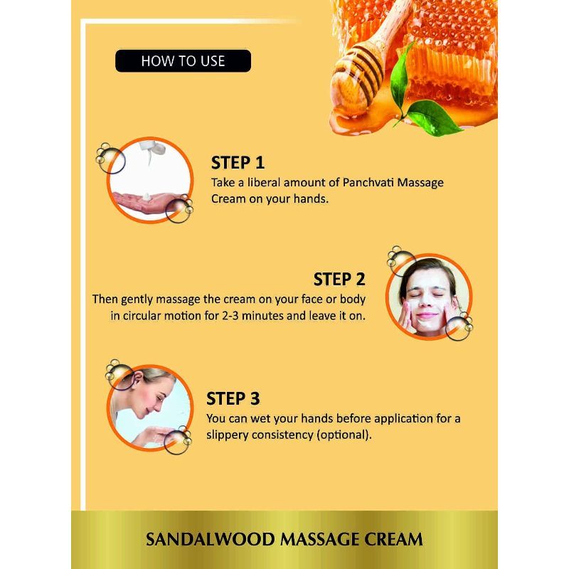 Honey Almond Massage Cream