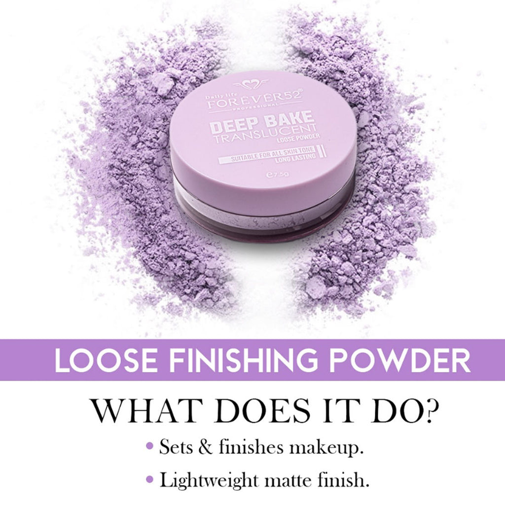 Deep Bake Translucent Matte Loose Powder