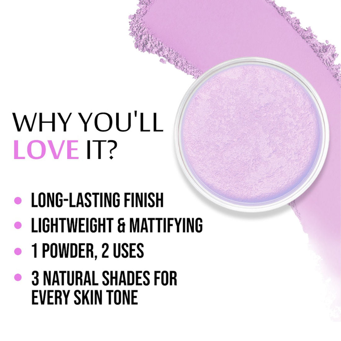 Deep Bake Translucent Matte Loose Powder